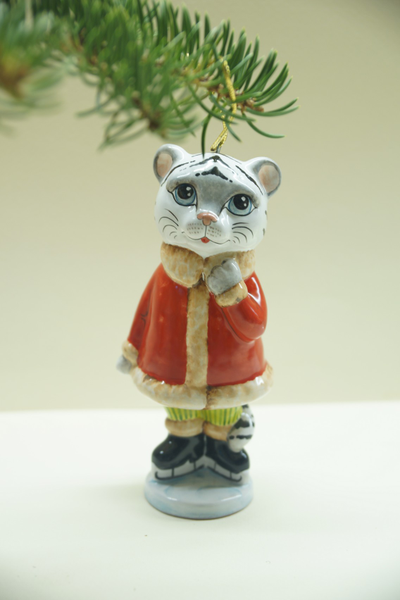 Тигруля на коньках