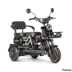 Электротрицикл Wanshida UN MOTO 60V 650Вт черный