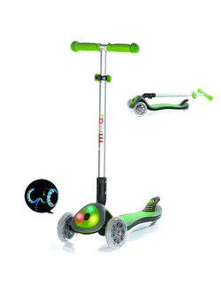 ТРЕХКОЛЕСНЫЙ САМОКАТ SCOOTER MICAR COSMO ЗЕЛЁНЫЙ