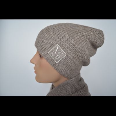 Вязаная итальянская шапка Визио