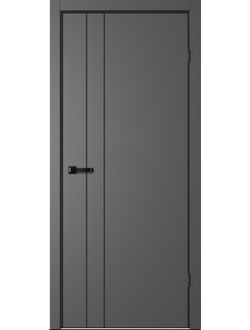 Межкомнатная Дверь NEO 02 AL черная кромка
