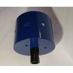 Коронка HSS  диаметр 200 мм глубина 100 мм  + переходник на резьбу 1 1/4