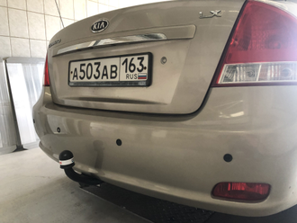 Фаркоп Bosal 6732-A для Kia Cerato I хэтчбек, седан 2004-2008