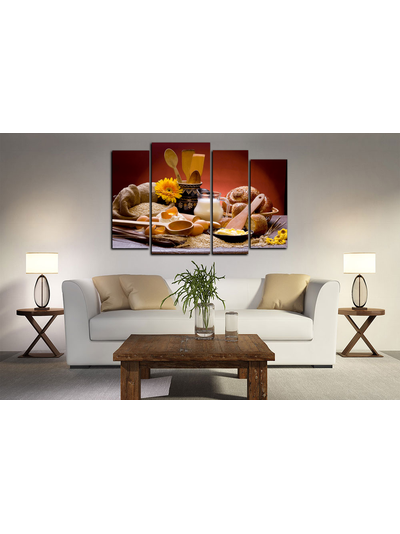 Модульная картина "Домашний вкус"