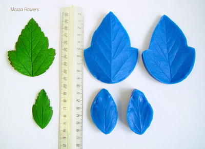 "Лист пузыреплодника" Силиконовый молд  (вайнер)