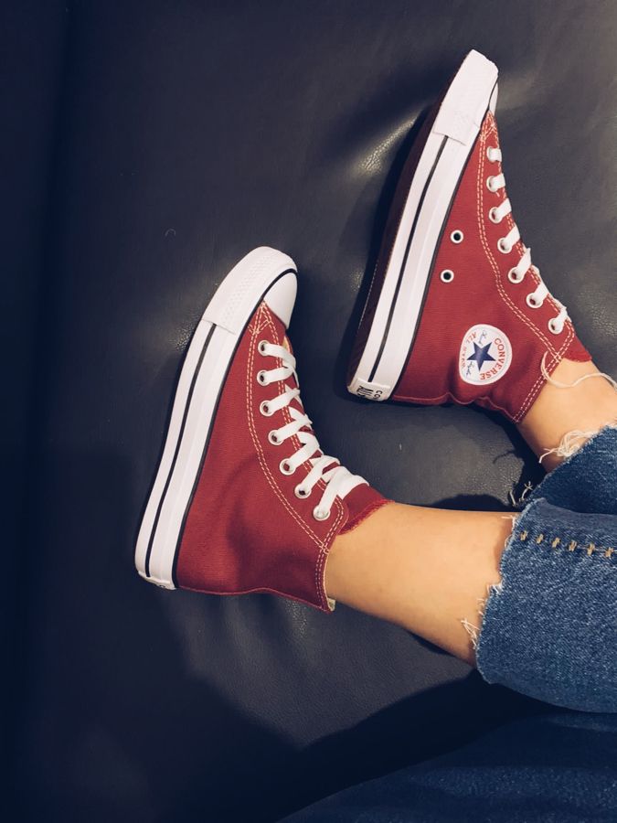 Converse rosse 2016 on sale