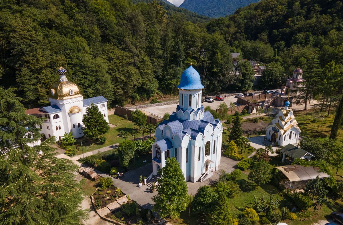 Монастырь женский Троице-Георгиевский село Лесное Сочи