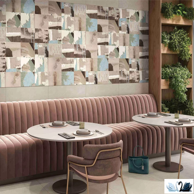 Керамогранит Simpolo Scs Arti Beige 19,8х19,8 см с орнаментом