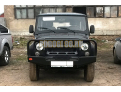 Передний силовой бампер серии Туризм на УАЗ Хантер 2003- (02.223.10)