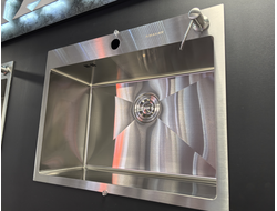 Мойка из нержавеющей  стали 60х48 САТИН Amalet