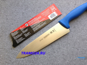 Нож кухонный ШЕФ Professional Master  20см.   Синий  24609/018