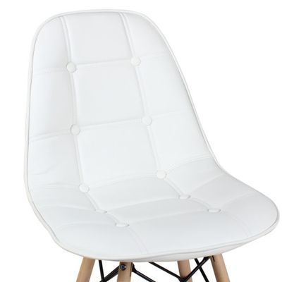 Дизайнерский стул «Квадро», WX-301 (белый)