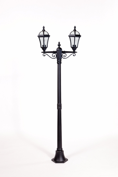 Светильники садово-парковые ROME S (столб 2 фонаря, высота  2233мм)