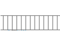 Газонное ограждение из профильной трубы купить