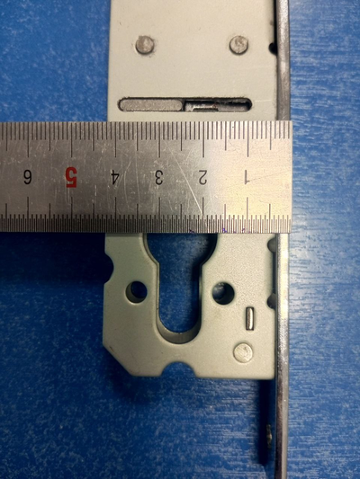 012-Замок врезной  92 -16 25  Ролик  для оконного профиля ( межкомнатные двери) (Планета 70 п310 )