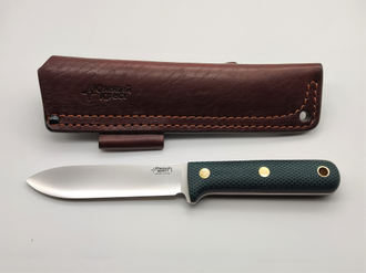 Нож Кефарт сталь N690 микарта изумруд