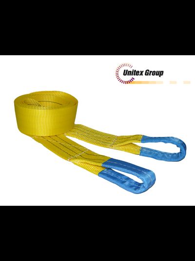 Буксировочный ремень 8 т петля/петля для легковых а/м до 4 т длина 6 м