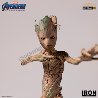 Грут (Мстители: Финал) фигурка (статуэтка) 1/10 Scale  Avengers: Endgame, Groot Iron Studios
