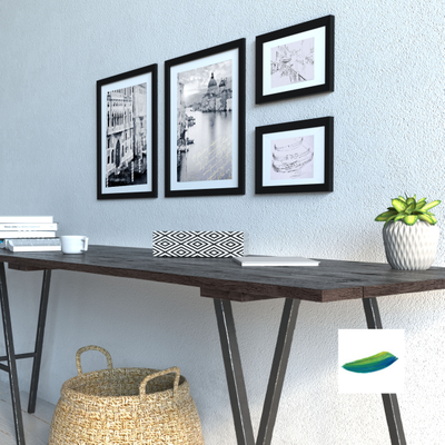 Набор из 4-х постеров «Мысли о Венеции» из коллекции «Города Европы».