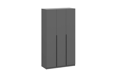 ШК 5 1200 шкаф трехстворчатый распашной с антресолью Графит