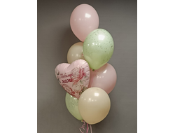 Сет гелиевых шаров "В день мамы"