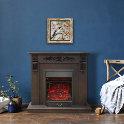 камин Dominica DN с очагом Majestic