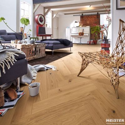 Паркетная доска Meister Дуб Витал 8377 PS500R