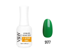 Гель-лак однофазный ONE STEP 15 мл.-- Gel Lac ONE STEP, 15 ml--- 9177