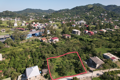 Продаётся не большой, ровный земельный участок в пригороде Батуми - Хелвачаури