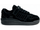 Кроссовки Adidas Forum Low Suede Black зимние