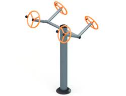 2164 Уличный тренажер «Рули»