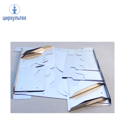 Профильные ножи для изготовления фонтана высотой 2,1м. (Сталь 3.)