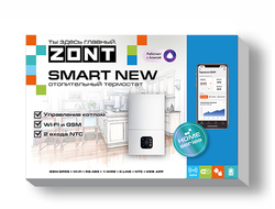 Отопительный термостат ZONT SMART NEW + МОНТАЖ 3500 рублей