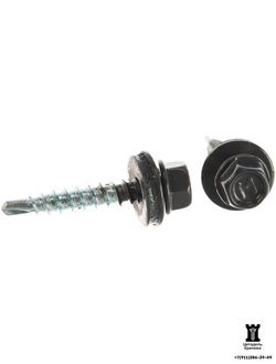 Саморез кровельный DAXMER 4.8х29 RAL 7024 (250 шт)