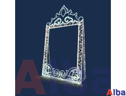 Световая фотозона Селфи-рамка Винтаж