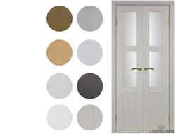 Турин 530.221 Дуб Беленый стекло сатин ОП