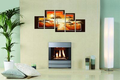 Модульная картина "Дорога к солнцу"