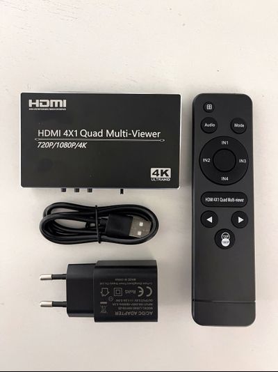 DE/VT-941 4к четырёхканальный HDMI-переключатель/мультиплексор 4К 4x1