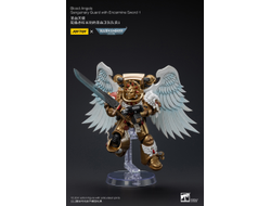 Сангвинарный гвардеец Кровавых Ангелов (Warhammer 40k) - КОЛЛЕКЦИОННАЯ ФИГУРКА 1/18 Blood Angels Sanguinary Guard with Sword 1 (JT6298) - JOYTOY