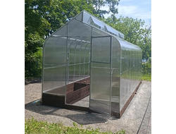 Теплица "Митлайдер" 3*6 м. Сотовый поликарбонат 4 мм 570г/кв.м.