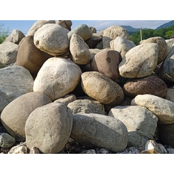 Валуны цветные окатанные большие