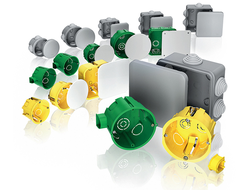 Распределительные и установочные коробки