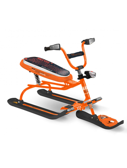Снегокат NIKA kids "Snowdrive" (арт. СНД3N) NeonOrange