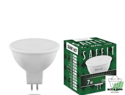 Saffit MR16 GU5.3 220V 7W(560lm) 4000K 4K матовая 50x48 SBMR1607 55028