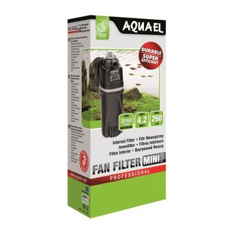 Помпа-фильтр FAN mini plus 260л/ч,2,2W, на 30-60л.