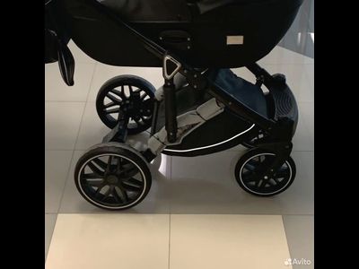 Детская коляска 3 в 1 Luxmom F2 Черный (Экокожа)