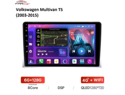 Штатная магнитола FarCar для Volkswagen Multivan T5 (2003-2015) на Android 12