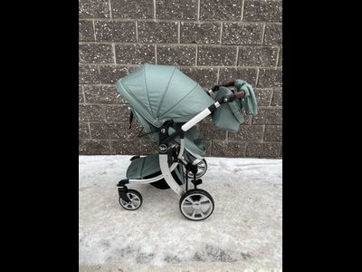 Детская коляска 3 в 1 Darex Изумрудный