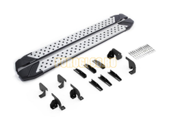 Порог-площадка "Bmw-Style" D180AL + комплект крепежа, RIVAL, BYD Song Plus 2023-