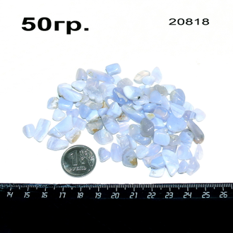 Агат сапфирин натуральный арт.20818: россыпь для декорирования